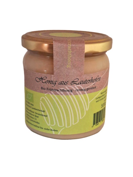 Bio-Frühtrachthonig 500g, cremig