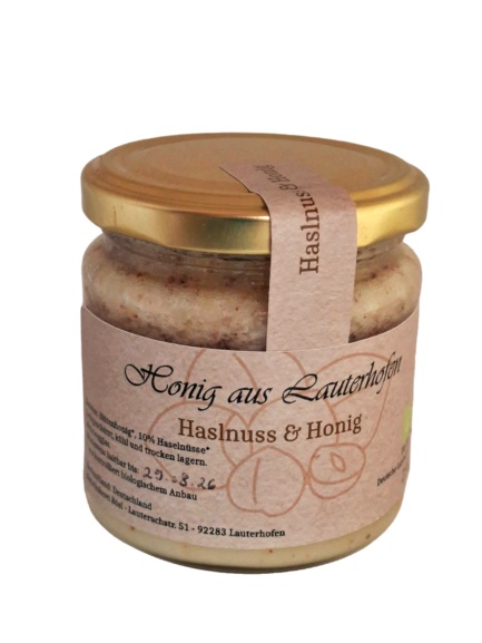 Haselnuss & Honig 250g