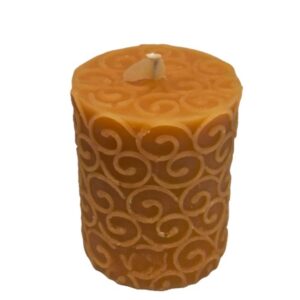 Dekor Bienenwachskerze