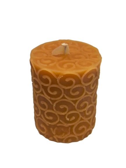 Dekor Bienenwachskerze